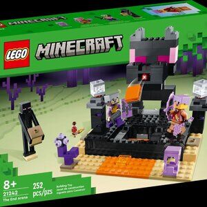 NEW! RETIRED! LEGO Minecraft: The End Arena (21242)